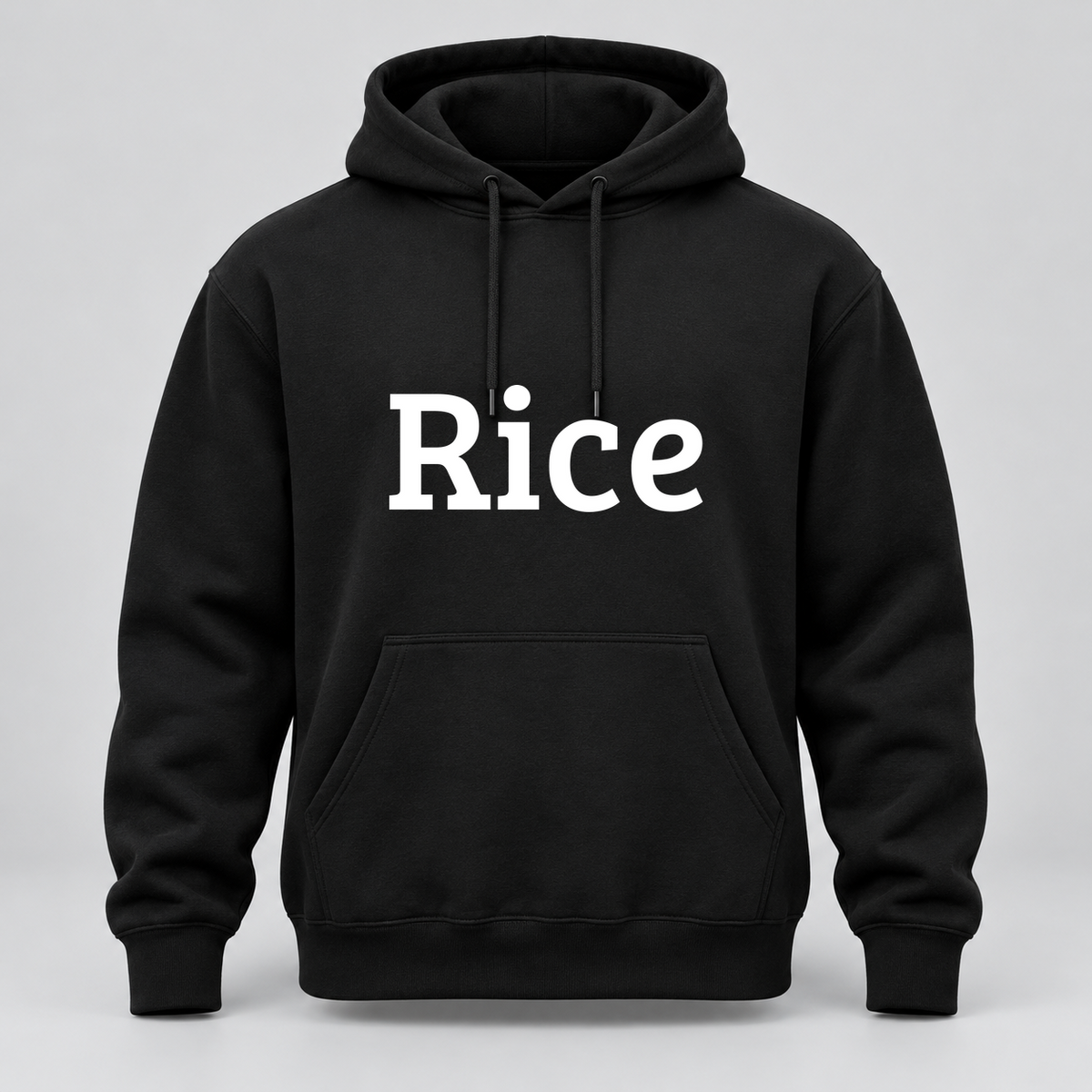 Rice Hoodie in black