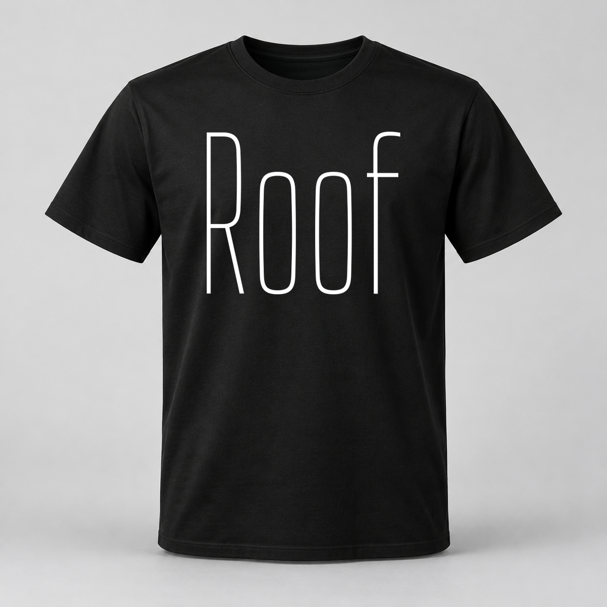 Roof T-Shirt in black