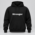Stronger Hoodie in black