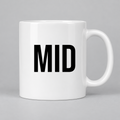 Mid Mug in white