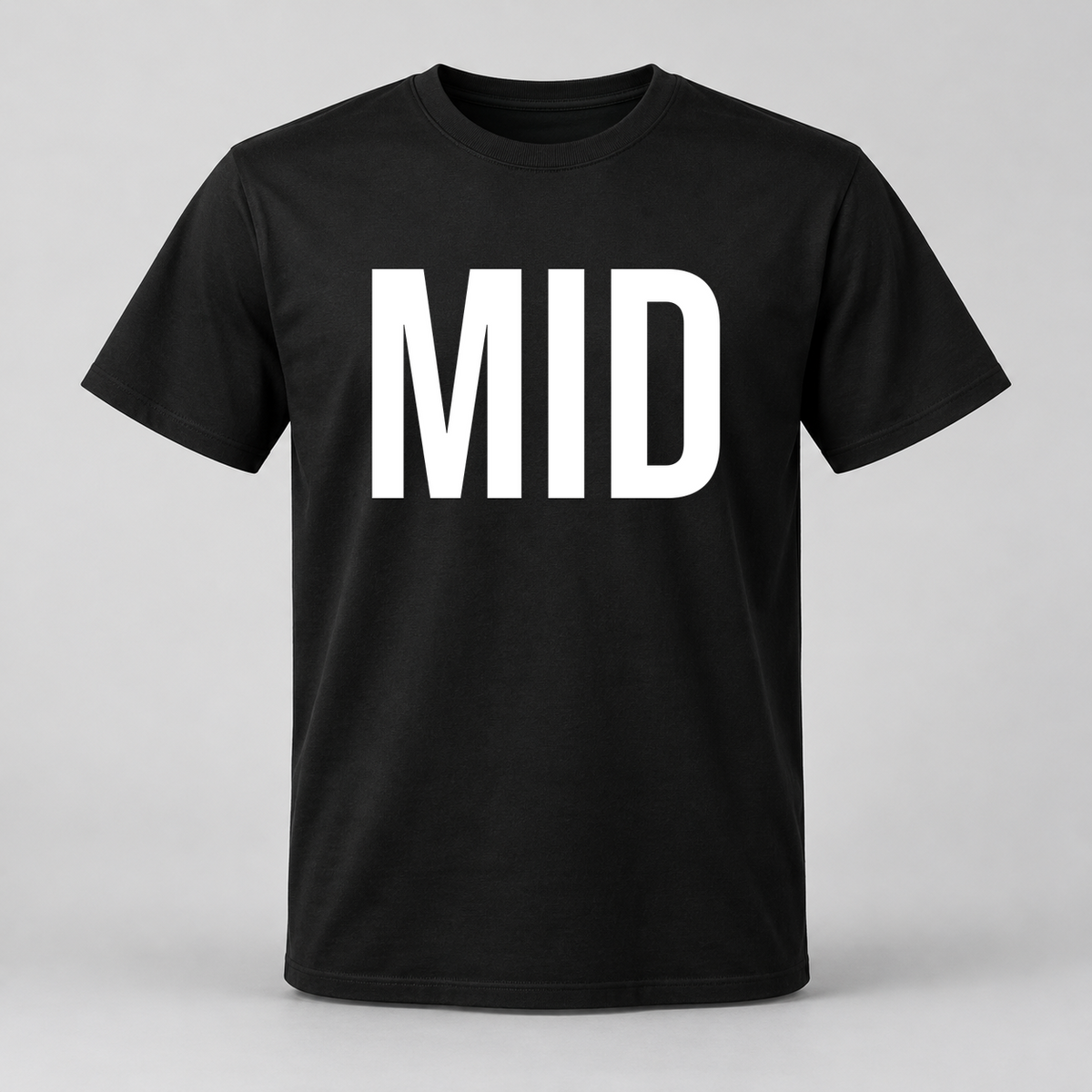 Mid T-Shirt in black