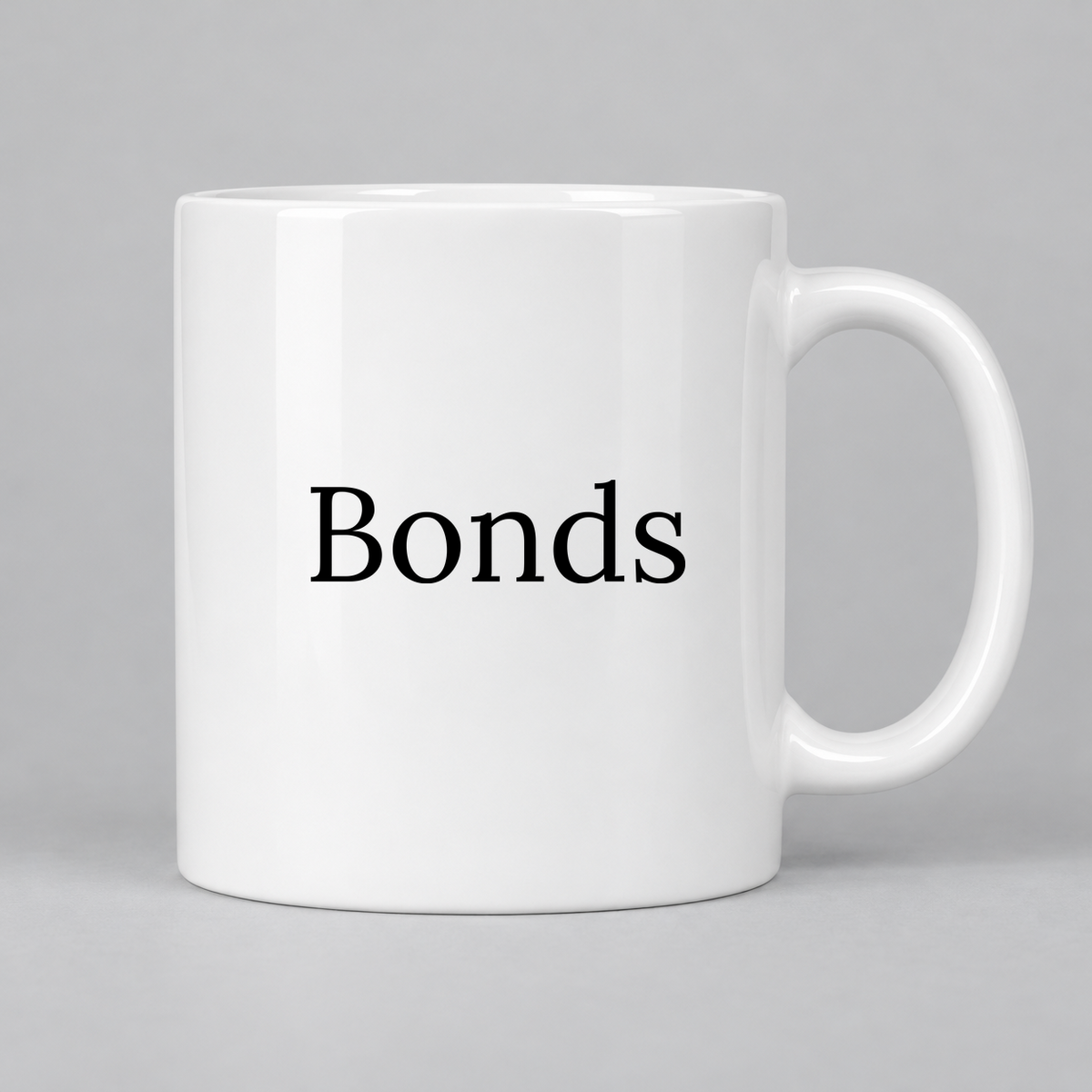 Bonds Mug in white