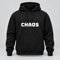 Chaos Hoodie in black