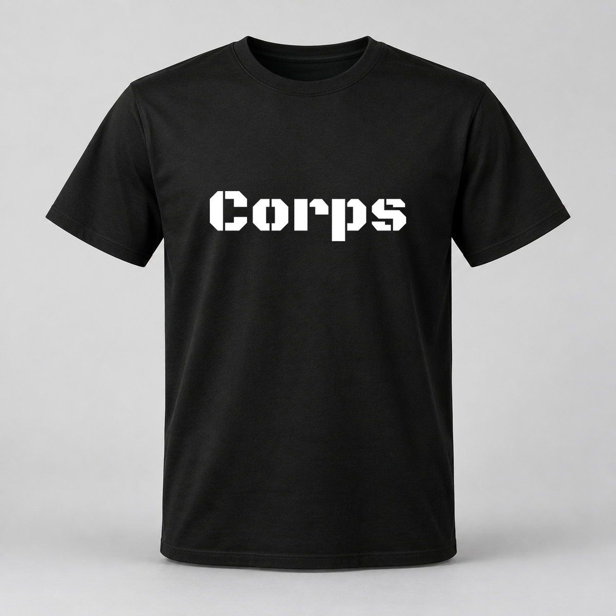 Corps T-Shirt in black