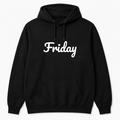 Friday Hoodie in black