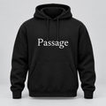 Passage Hoodie in black