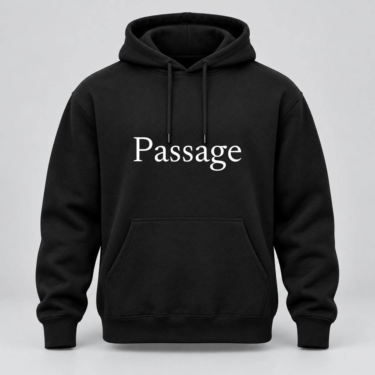 Passage Hoodie in black