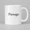 Passage Mug in white