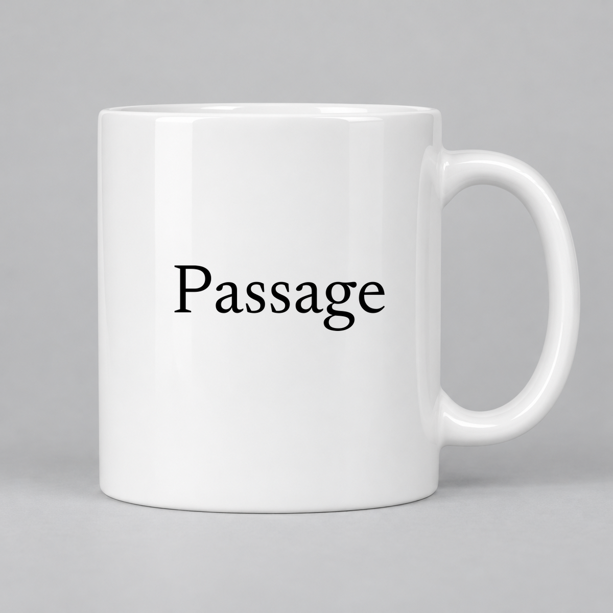 Passage Mug in white