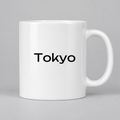 Tokyo Mug in white