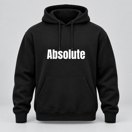 Absolute Hoodie in black
