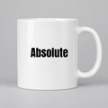 Absolute Mug in white