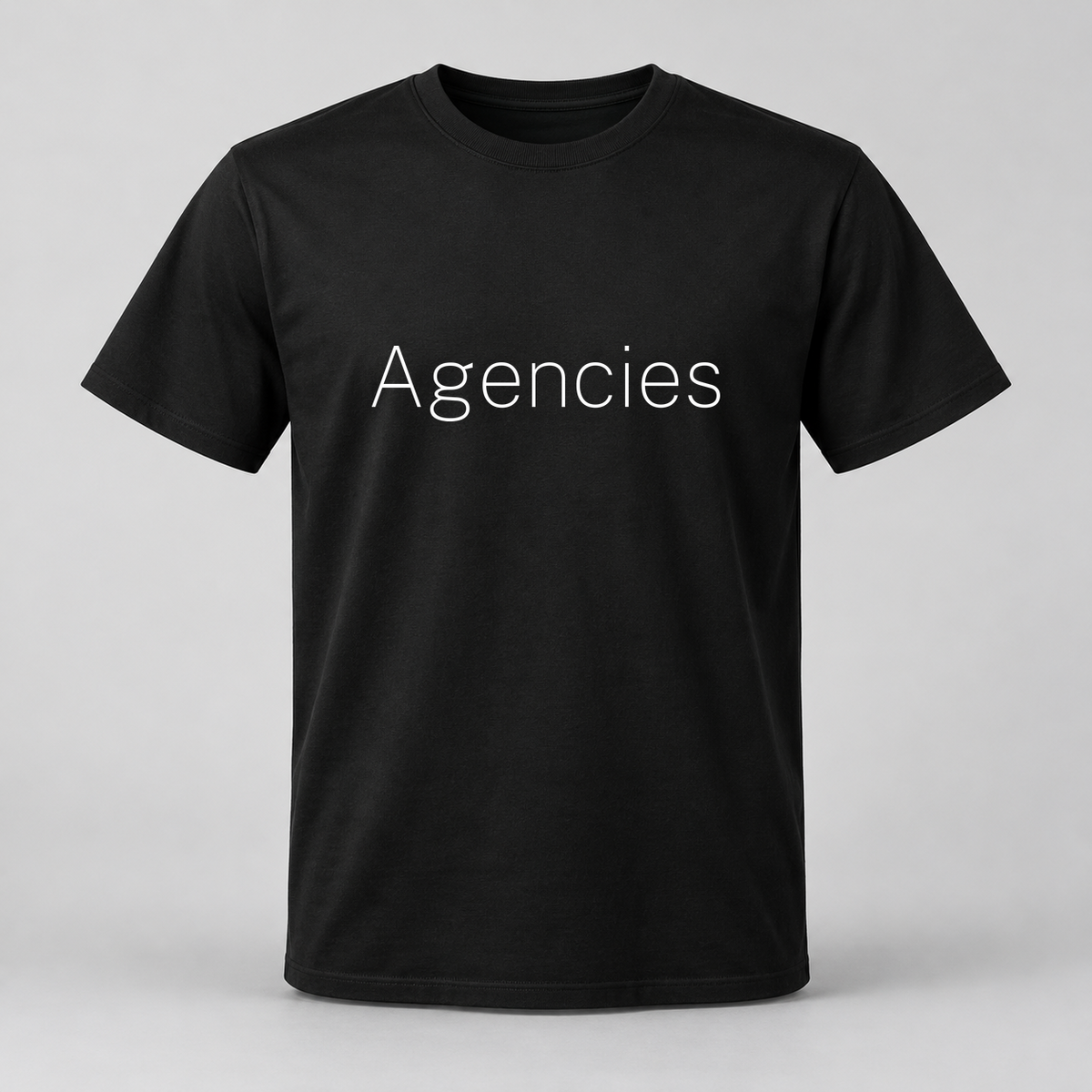 Agencies T-Shirt in black