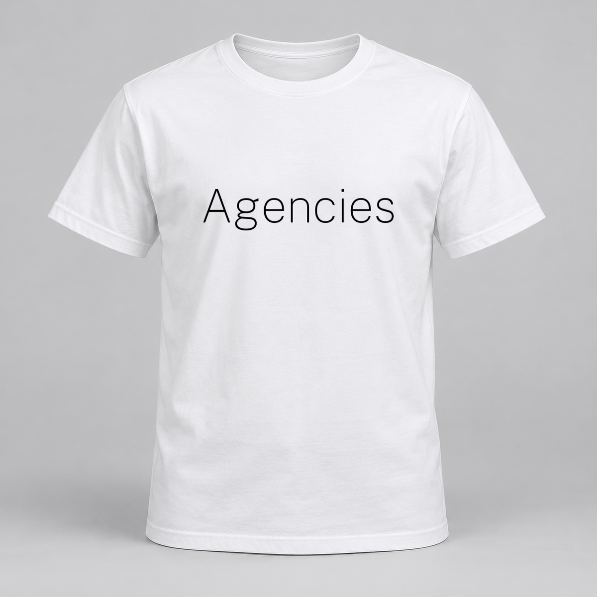 Agencies T-Shirt in white