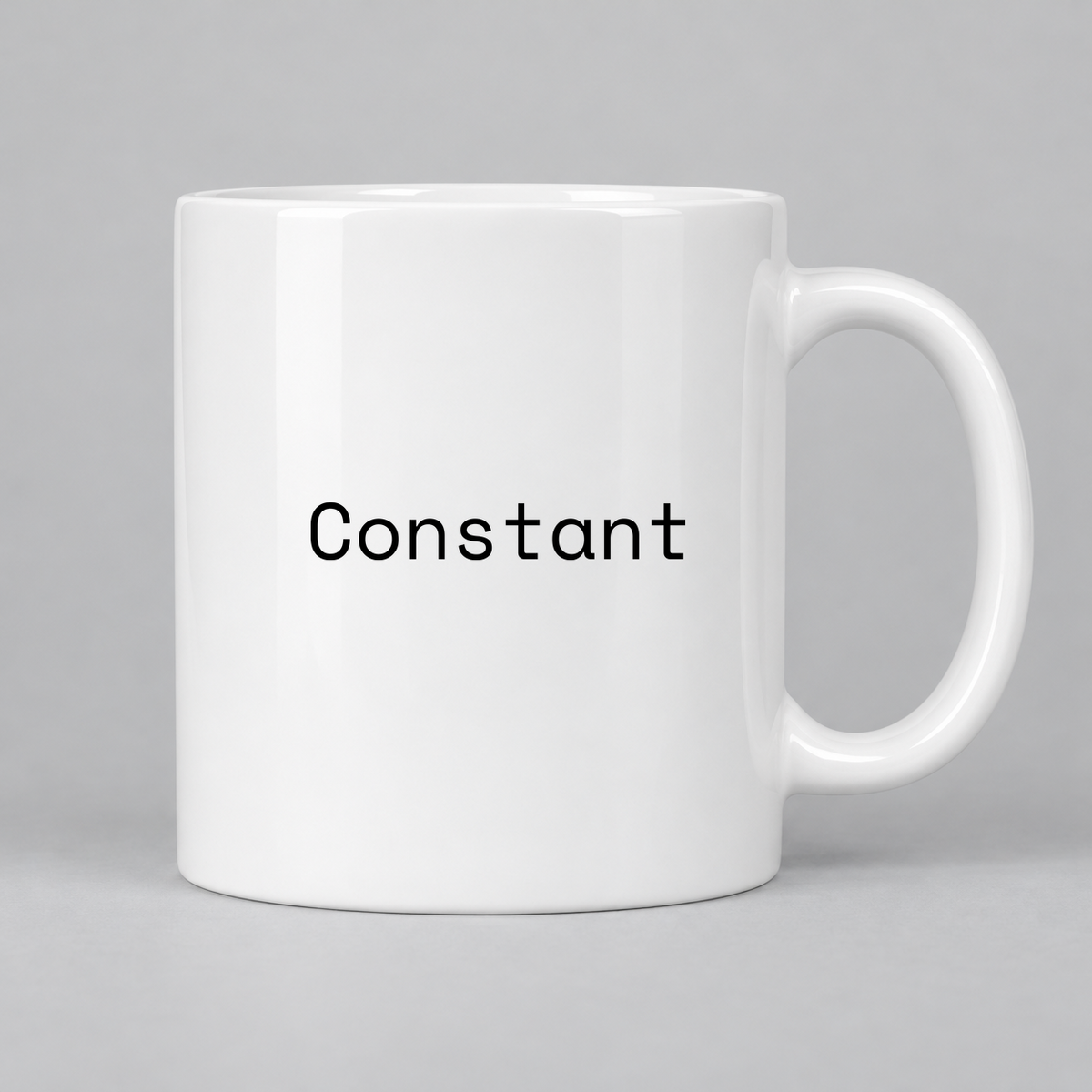 Constant Mug in white