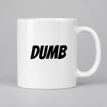 Dumb Mug in white