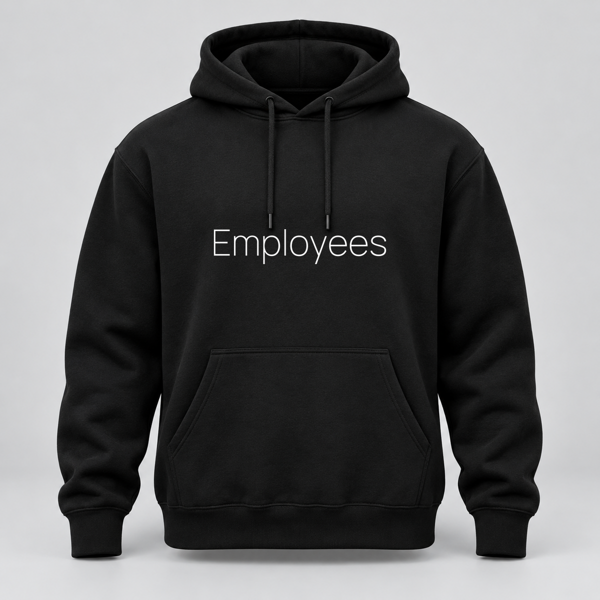 Employees Hoodie in black
