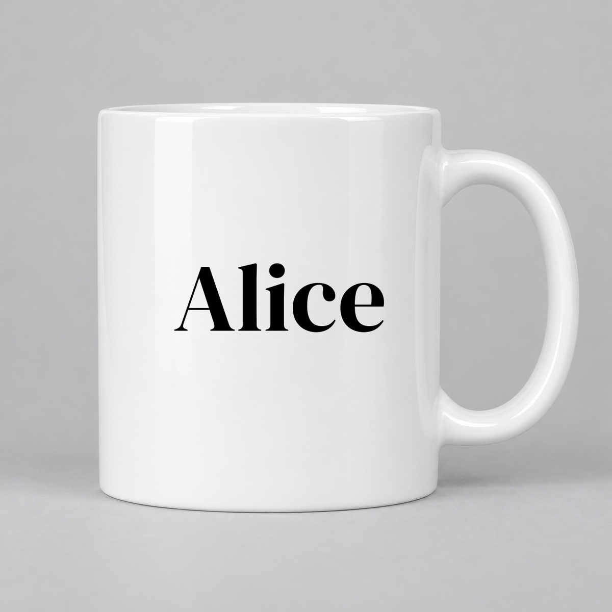 Alice Mug in white