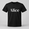 Alice T-Shirt in black