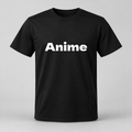 Anime T-Shirt in black