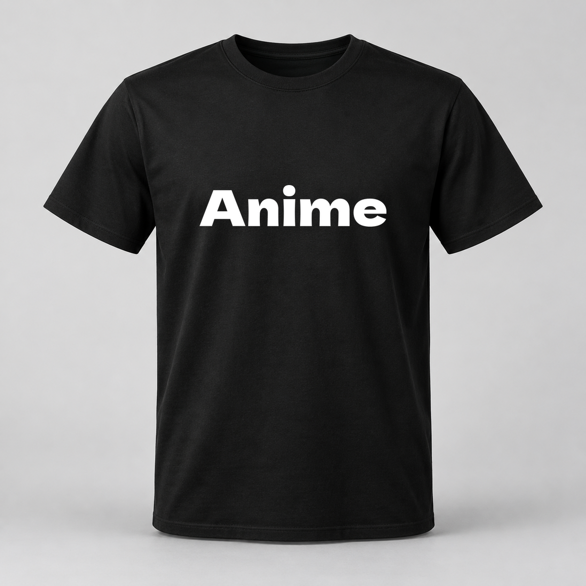 Anime T-Shirt in black