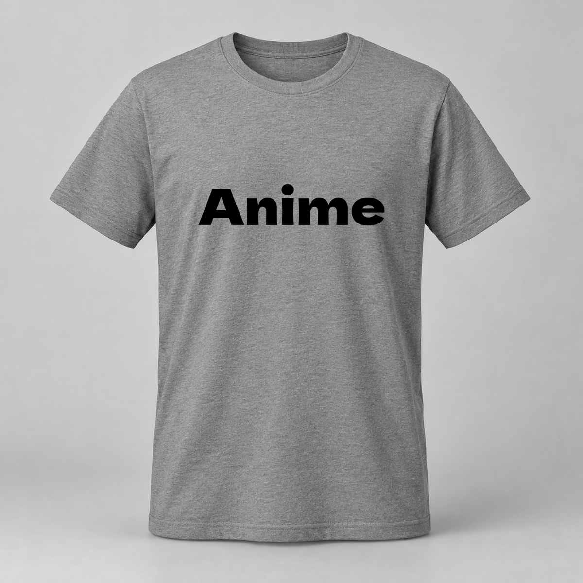 Anime T-Shirt in gray