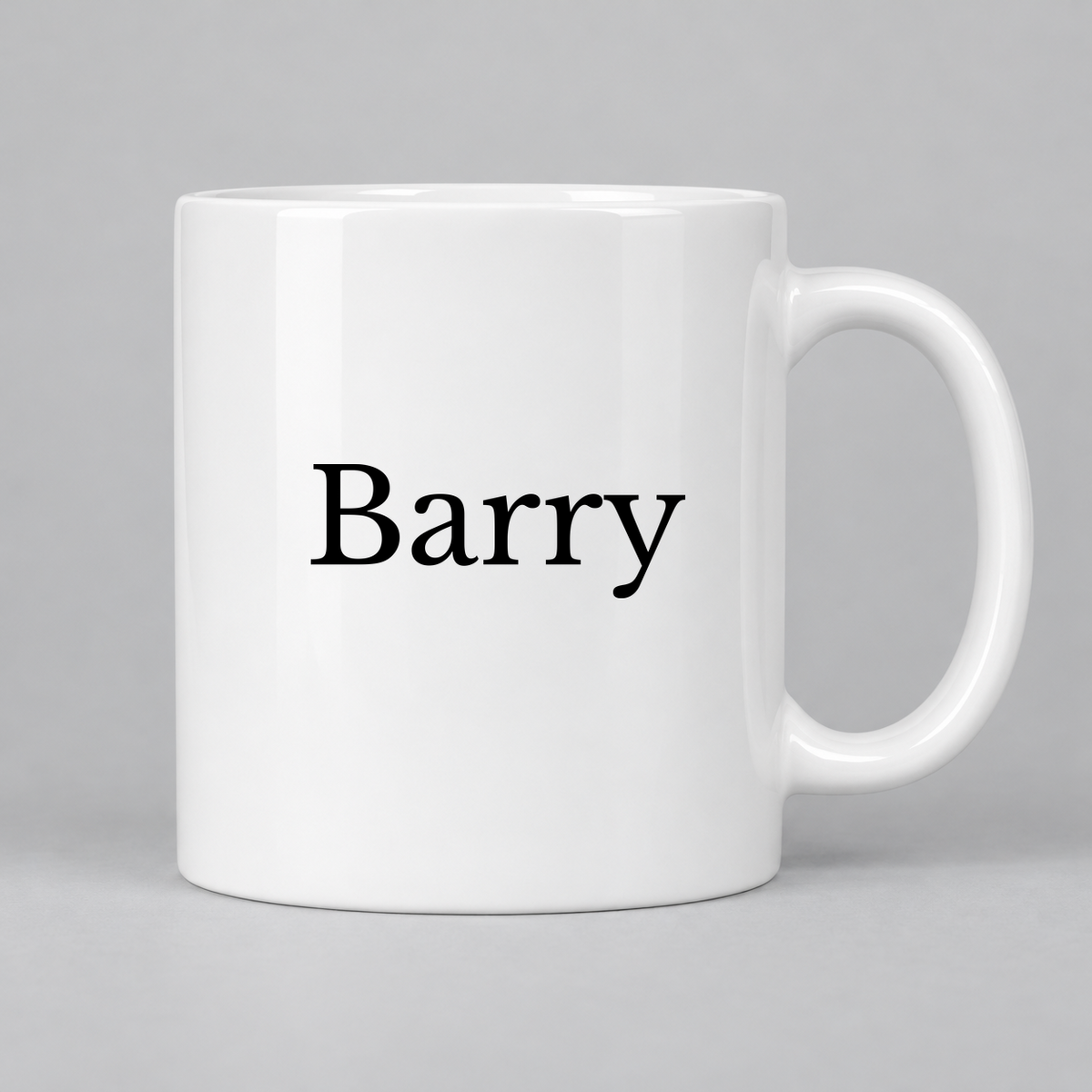 Barry Mug in white