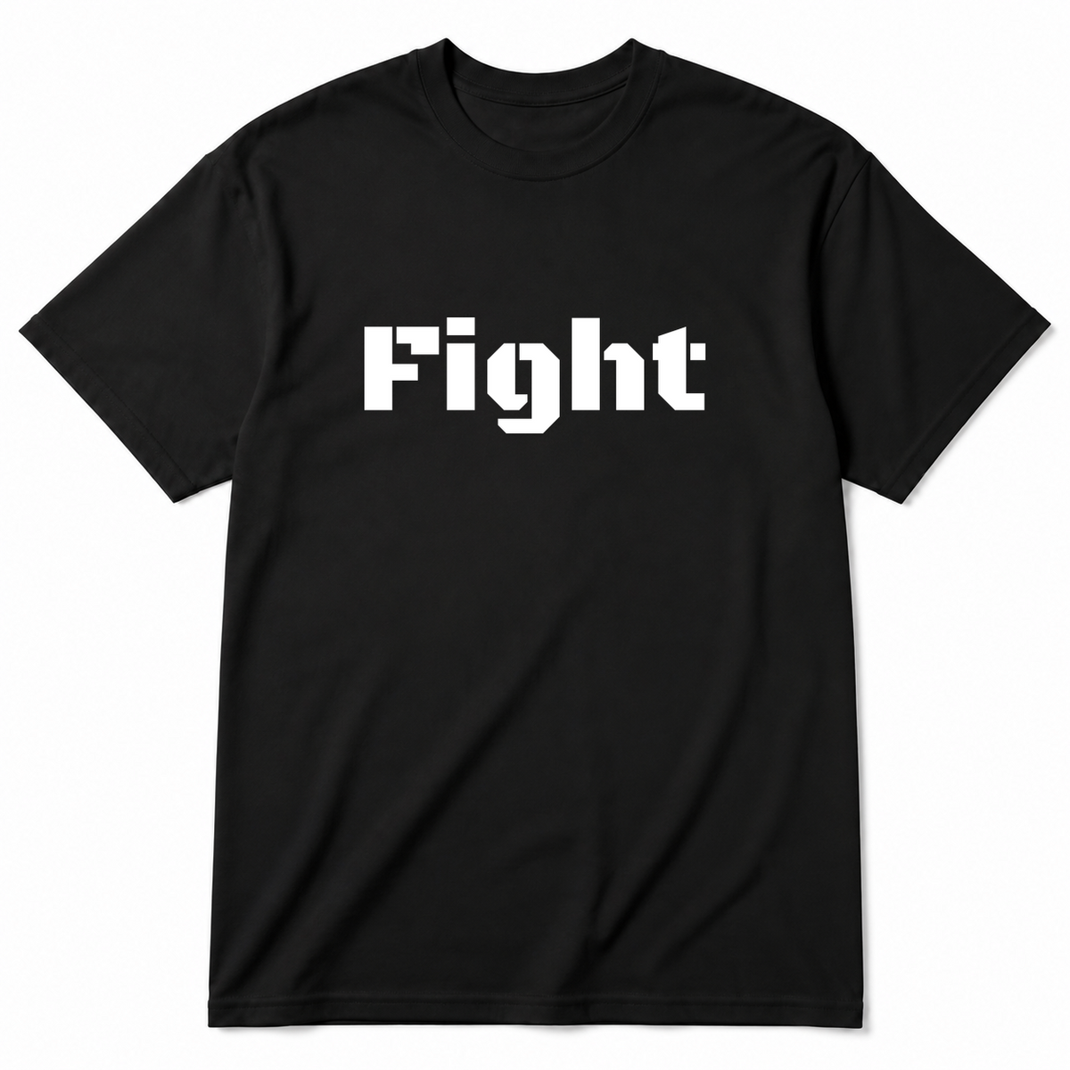 Fight T-Shirt in black