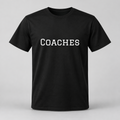 Coaches T-Shirt in black
