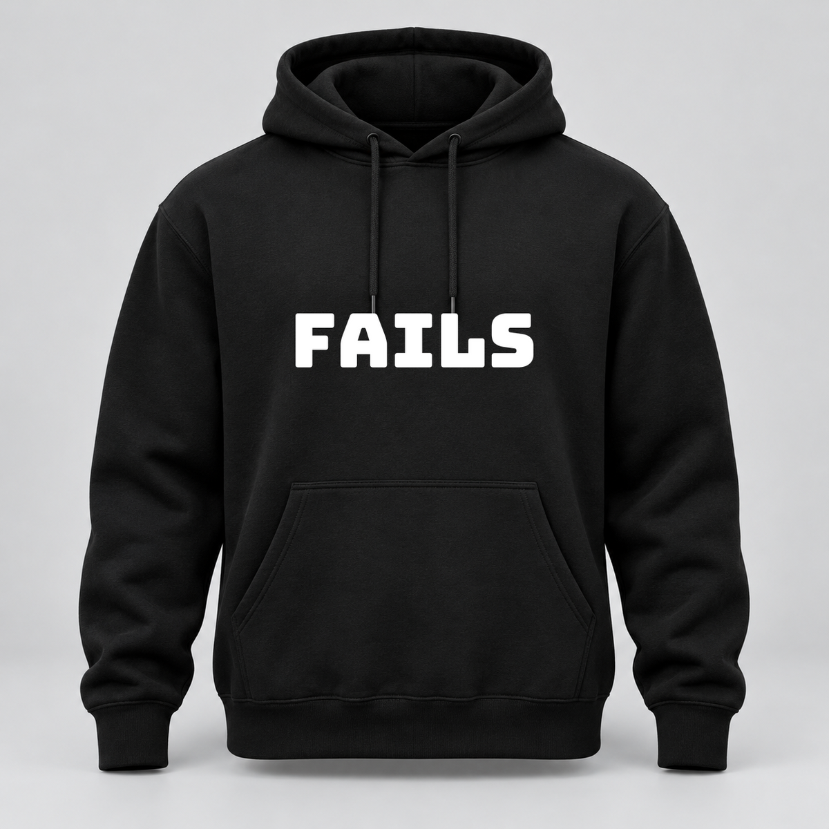 Fails Hoodie in black