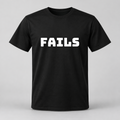 Fails T-Shirt in black