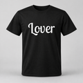 Lover T-Shirt in black