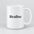 Realise Mug in white