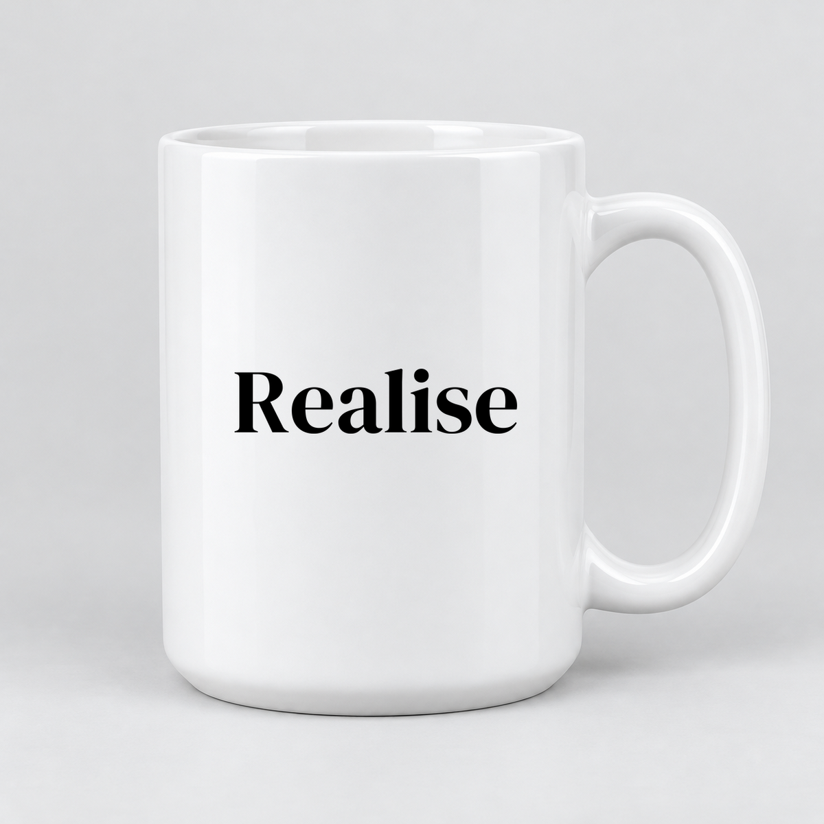 Realise Mug in white