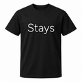 Stays T-Shirt in black