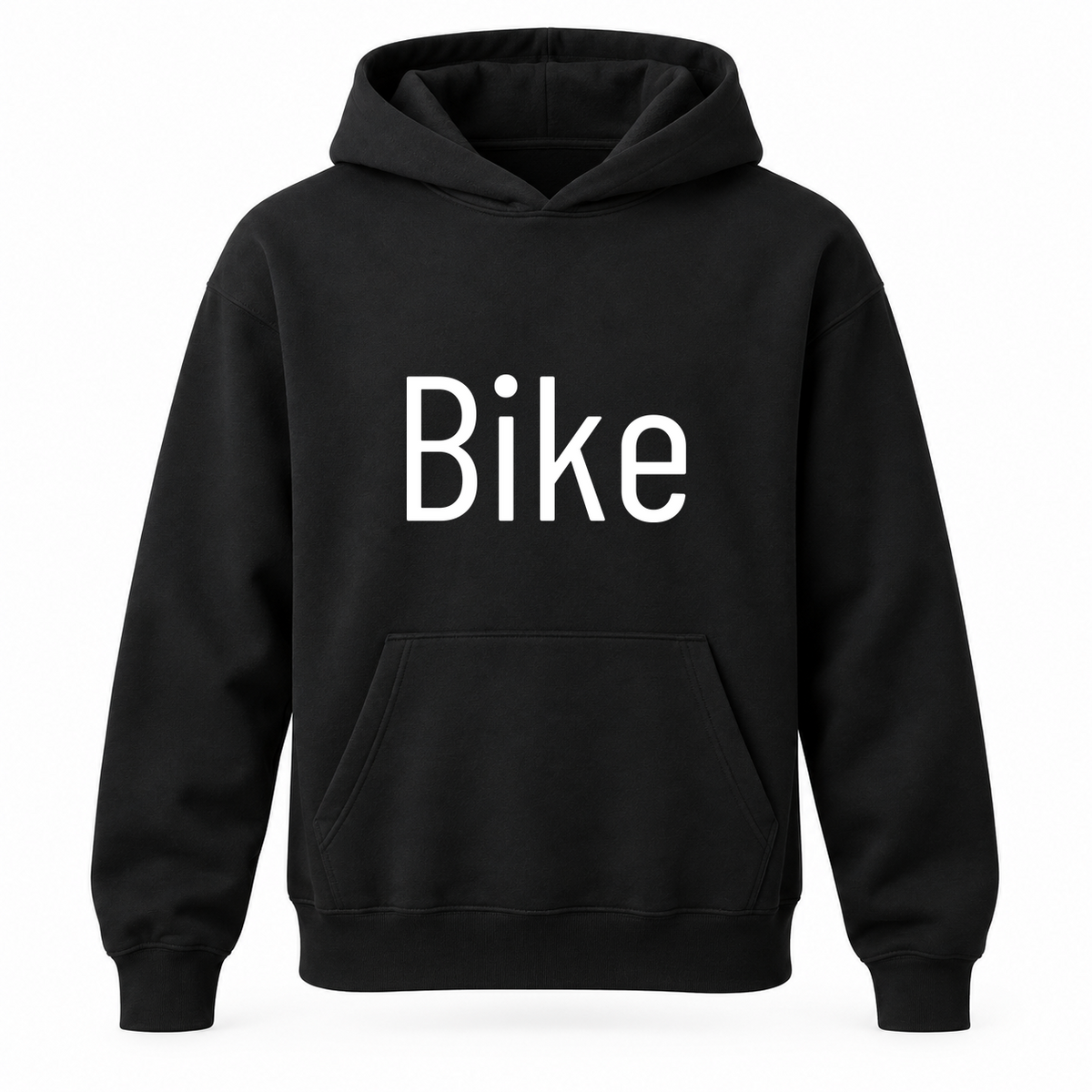 Bike Hoodie in black
