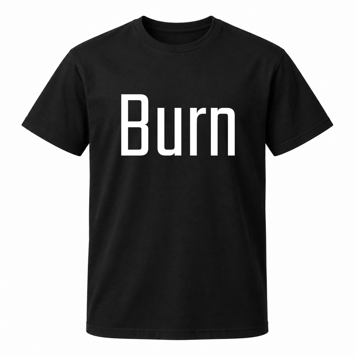 Burn T-Shirt in black