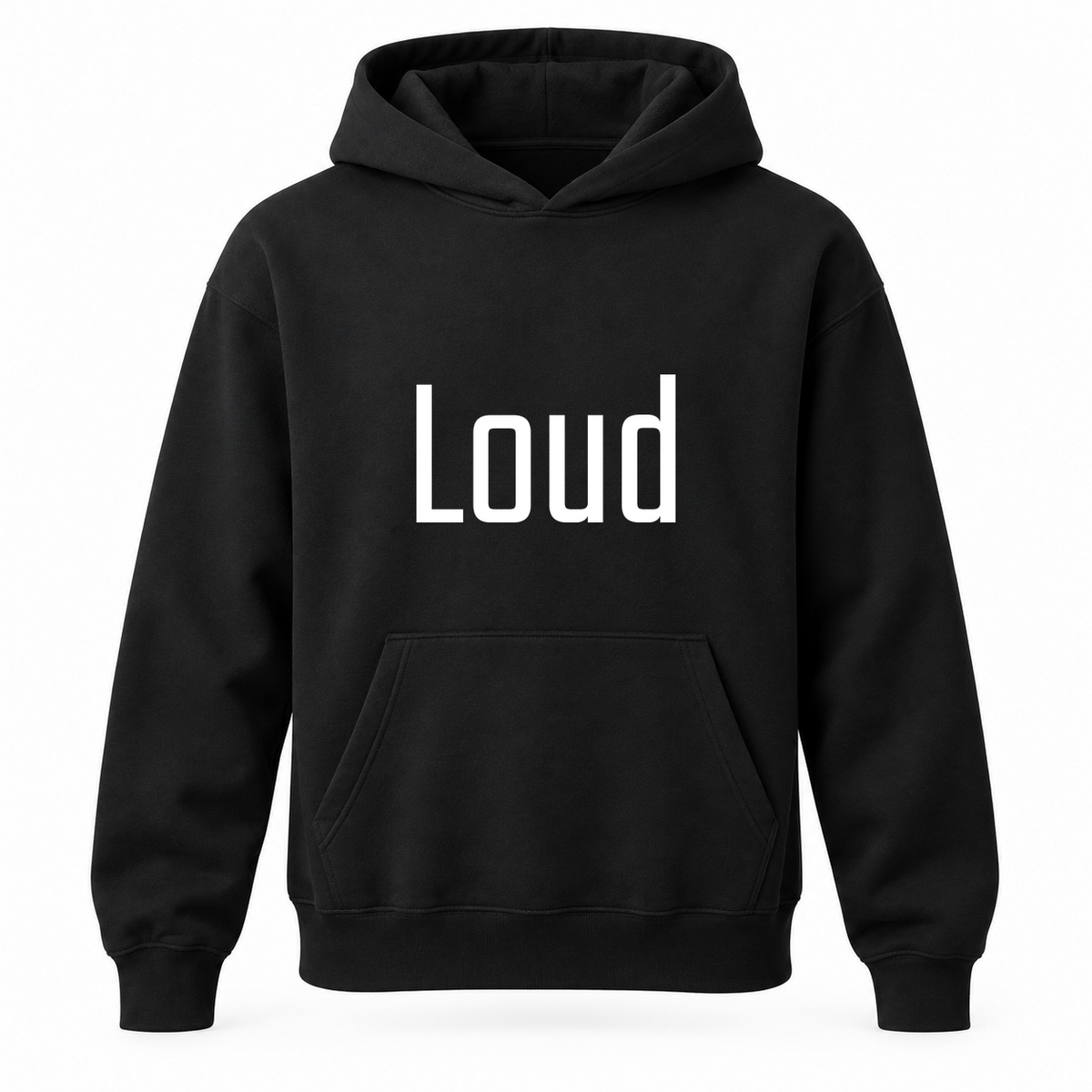 Loud Hoodie in black