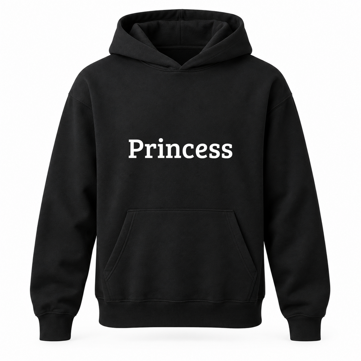 Princess Hoodie in black
