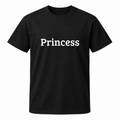 Princess T-Shirt in black