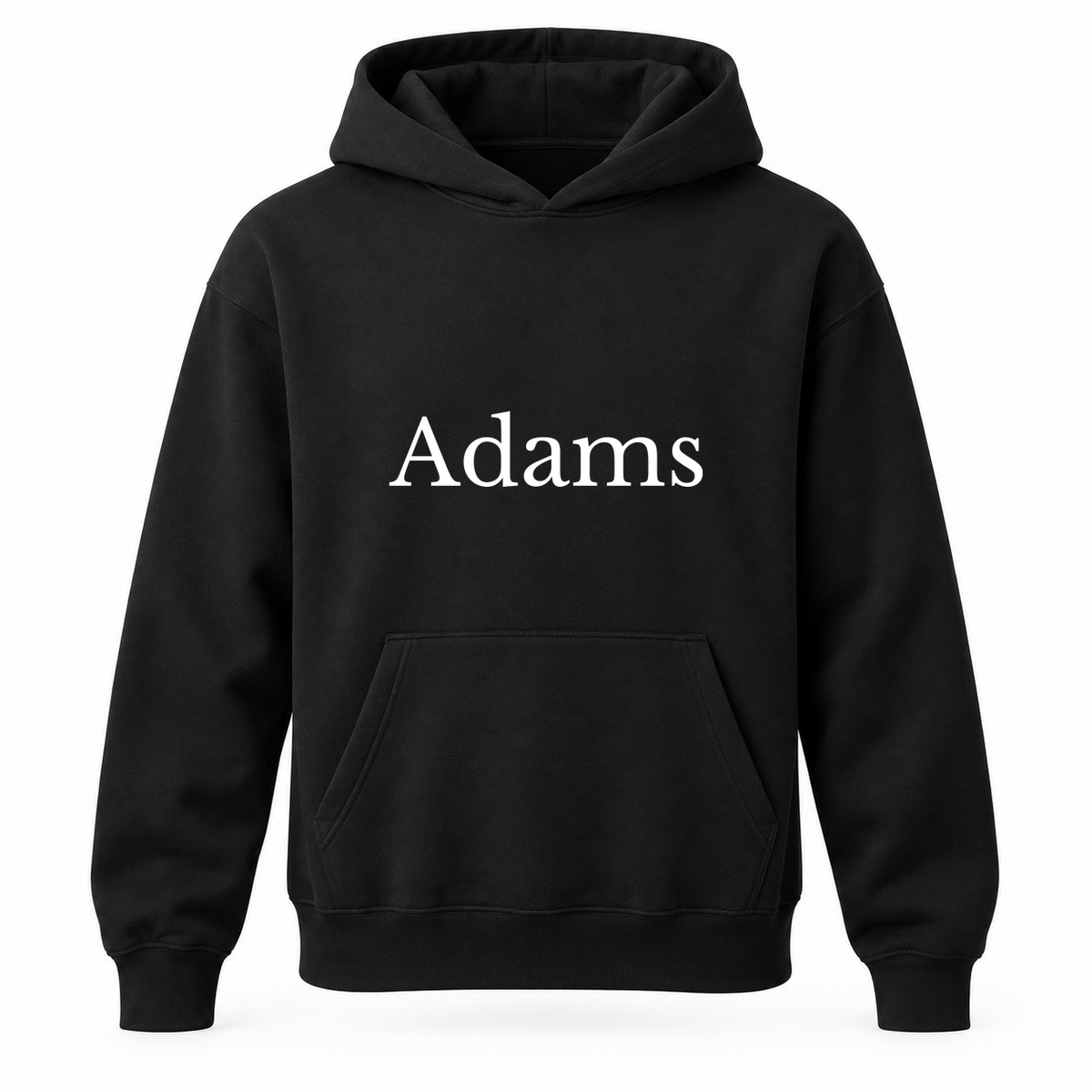 Adams Hoodie in black