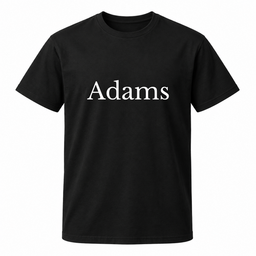 Adams T-Shirt in black