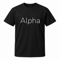Alpha T-Shirt in black