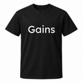 Gains T-Shirt in black