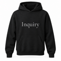 Inquiry Hoodie in black