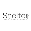 Shelter die-cut sticker