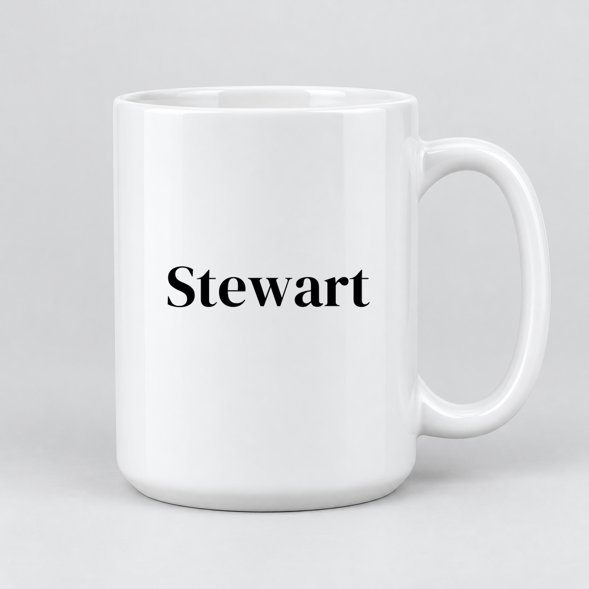Stewart Mug in white