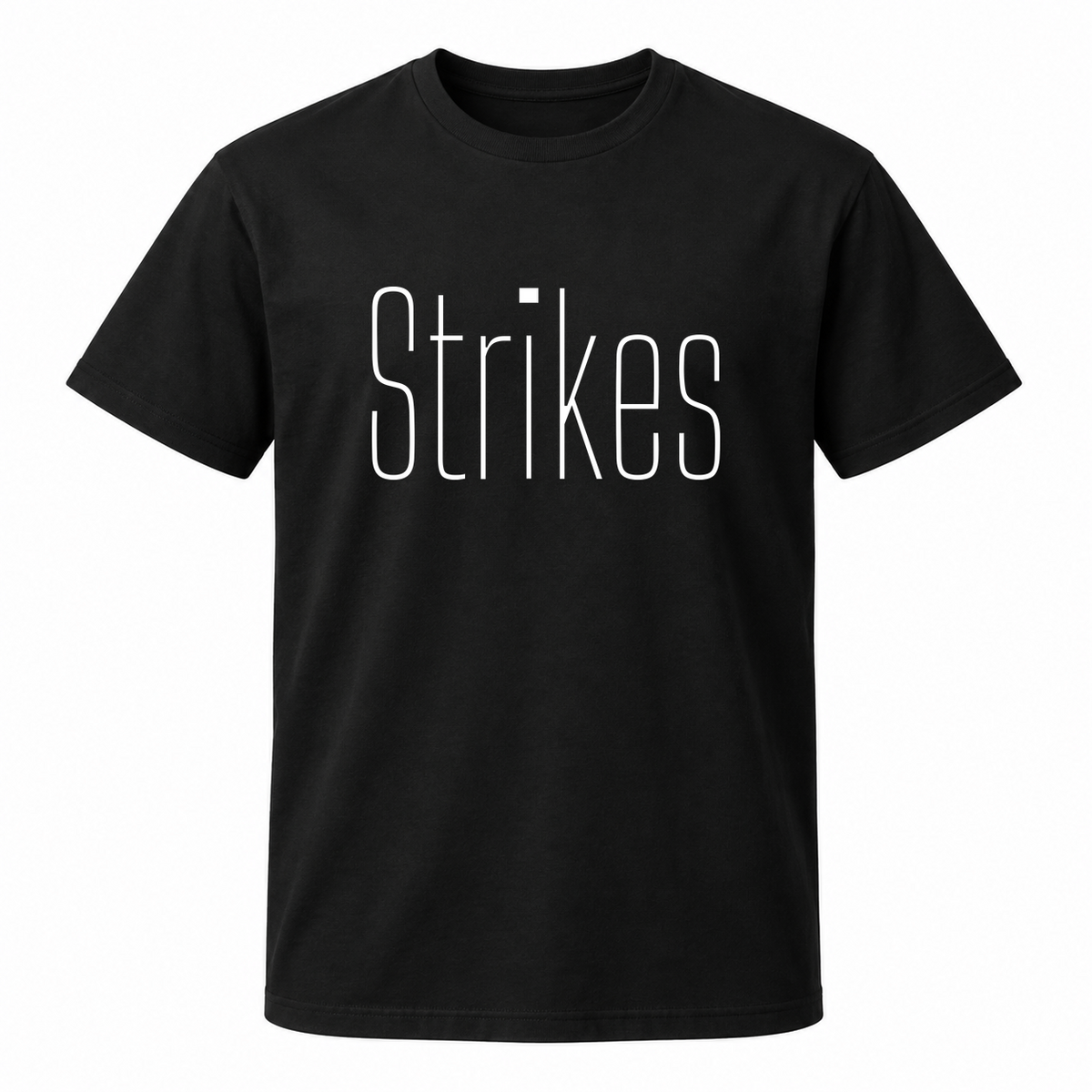 Strikes T-Shirt in black