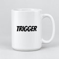 Trigger Mug in white