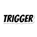 Trigger die-cut sticker